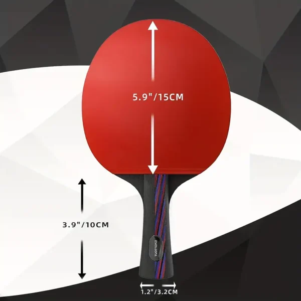 15388a5aed56cfb95970e5188a5d07dd.webp Professional Table Tennis Racket - Red