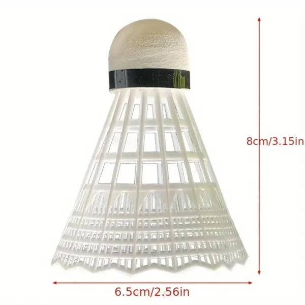 80442fabf3c84fd3a529cb37befc8924-goods.webp 6 Pack Durable Nylon Badminton Shuttlecocks